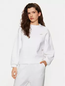 Толстовка оверсайз Lacoste, белый