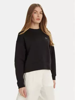 Толстовка оверсайз SF5614 Lacoste, черный