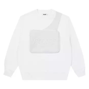 Толстовка Palace Bag Crew 'White', белый