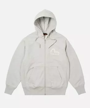 Толстовка Palace x Evisu Zip, серый