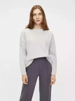 Толстовка "PCCHILLI LS SWEAT NOOS BC" Pieces, серый