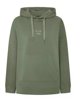Толстовка Pepe Jeans Evelina, темно-зеленый