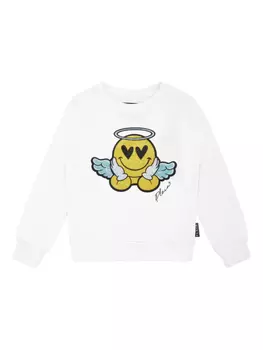Толстовка Philipp Plein Smile, белый