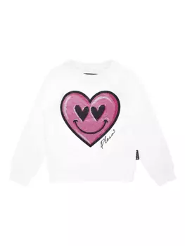 Толстовка Philipp Plein Smile, белый
