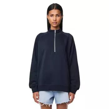 Толстовка Pieces Chilli half zip, синий