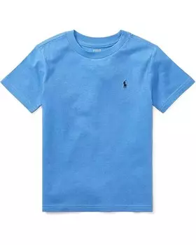 Толстовка Polo Ralph Lauren Kids Short Sleeve Jersey T-Shirt, цвет Scottsdale Blue