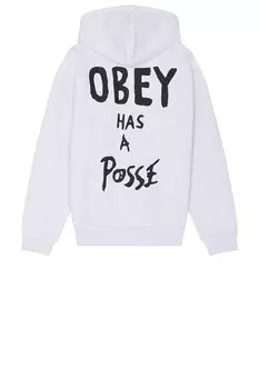 Толстовка posse extra heavy Obey, серый