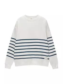 Толстовка Pull&Bear, белый