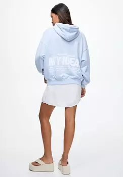 Толстовка PULL&BEAR, синий