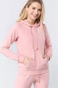 Толстовка-пуловер из французского трикотажа FASHNZFAB, красный