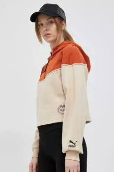 Толстовка Пума Puma, бежевый