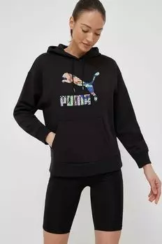 Толстовка Пума Puma, черный