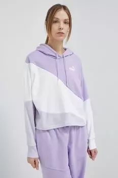 Толстовка Пума Puma, фиолетовый