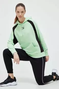 Толстовка Пума Puma, зеленый