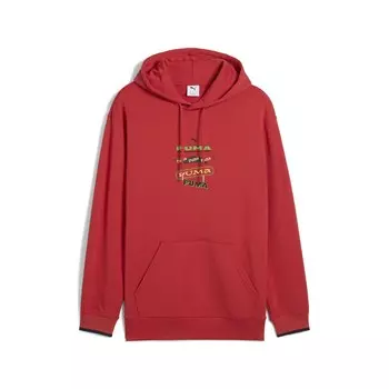 Толстовка PUMA Wardrobe Essentials, красный