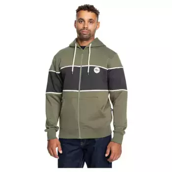 Толстовка Quiksilver Shady Hills, зеленый