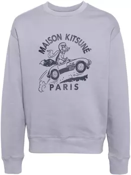 Толстовка Racing Fox Maison Kitsun, синий