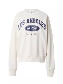 Толстовка rag & bone LA COLLEGIATE, белый