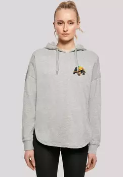 Толстовка RAINBOW TURTLE F4NT4STIC, цвет grey