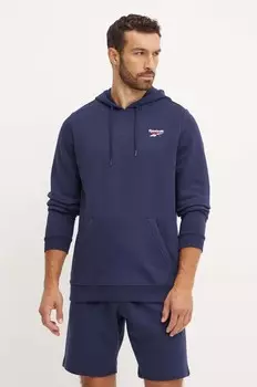 Толстовка Reebok, темно-синий