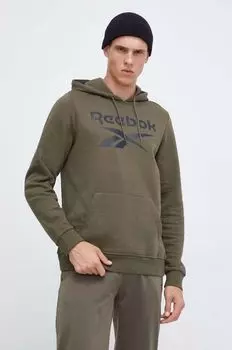 Толстовка Reebok, зеленый
