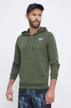 Толстовка Reebok, зеленый