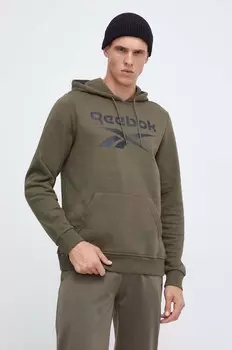 Толстовка Reebok, зеленый