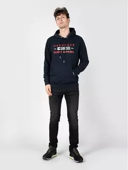 Толстовка regular fit Diesel, синий