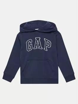 Толстовка regular fit Gap, синий