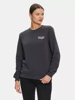Толстовка regular fit Wrangler, черный