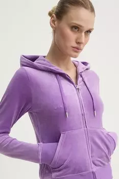 Толстовка Robertson Class Juicy Couture, фиолетовый