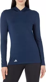 Толстовка с капюшоном adidas, цвет Collegiate Navy