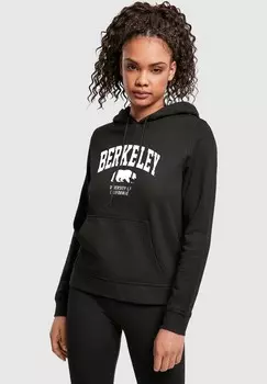Толстовка с капюшоном BERKELEY UNIVERSITY BEAR Merchcode, черный