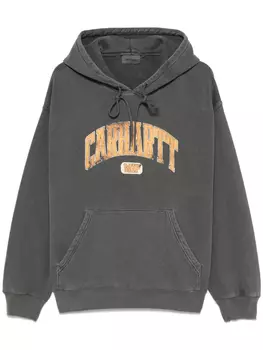 Толстовка с капюшоном «Библиотека» Carhartt WIP, серый