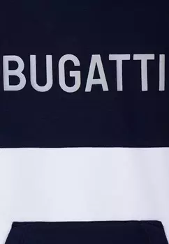 Толстовка с капюшоном bugatti, темно-синий