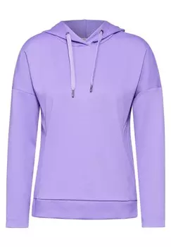 Толстовка с капюшоном CECIL Sweatshirt, фиолетовый