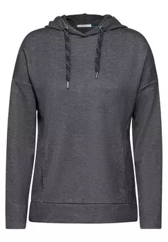 Толстовка с капюшоном CECIL Sweatshirt, серый