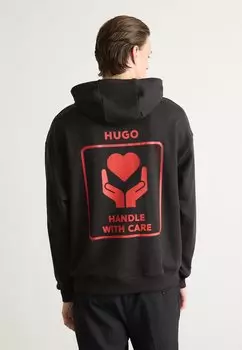 Толстовка с капюшоном DEWGILI HUGO, черный