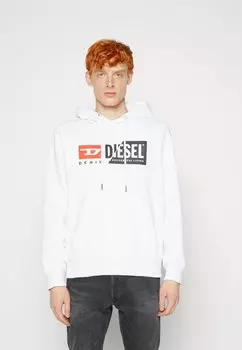 Толстовка с капюшоном Diesel, белый