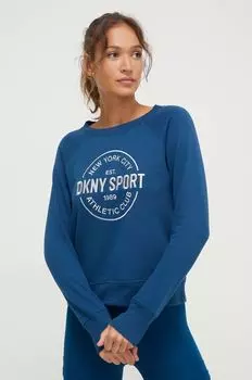 Толстовка с капюшоном Dkny, синий