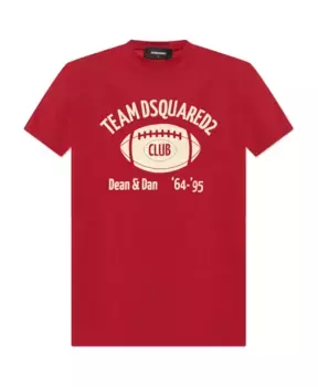 Толстовка с капюшоном Dsquared2, красный