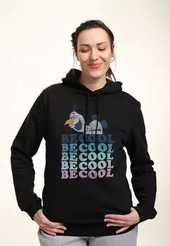 Толстовка с капюшоном FROZEN 2 OLAF BE COOL Disney, черный
