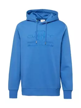 Толстовка с капюшоном GANT Sweatshirt, королевский синий