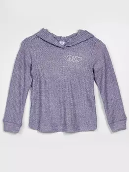Толстовка с капюшоном Gap, фиолетовый