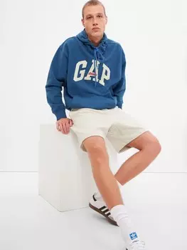 Толстовка с капюшоном Gap, синий