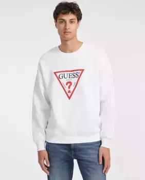 Толстовка с капюшоном Guess Jeans, белый