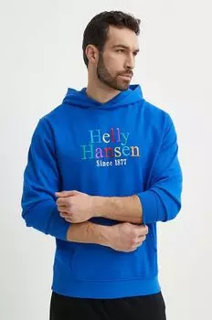 Толстовка с капюшоном Helly Hansen, синий