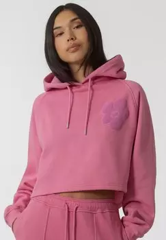 Толстовка с капюшоном KOA CROPPED OH APRIL, розовый