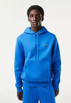 Толстовка с капюшоном Lacoste, синий