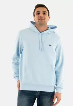 Толстовка с капюшоном Lacoste, синий